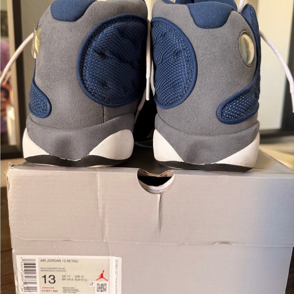 Jordan Men Sneakers - Navy and Gray